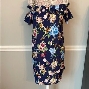 Atmosphere Blue Floral Dress 8